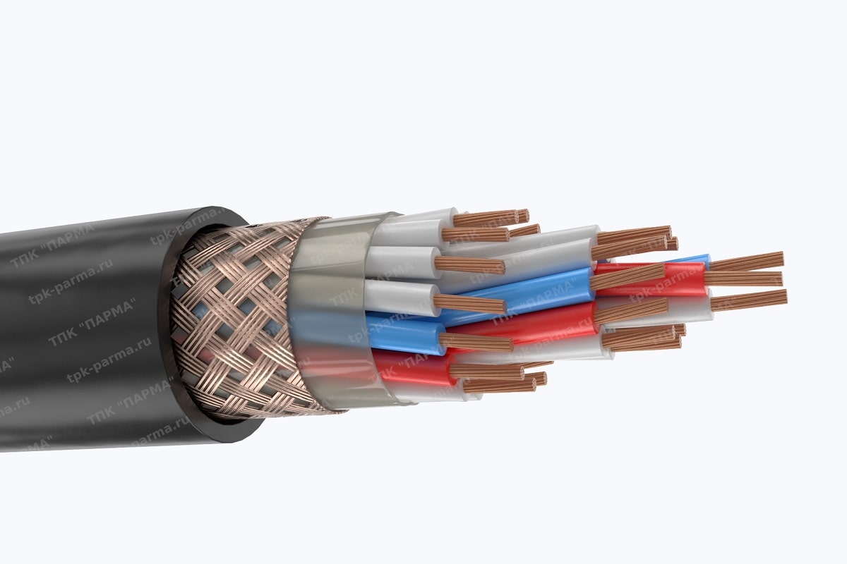 Фотография провода Кабель КУВЭ 52х2х08