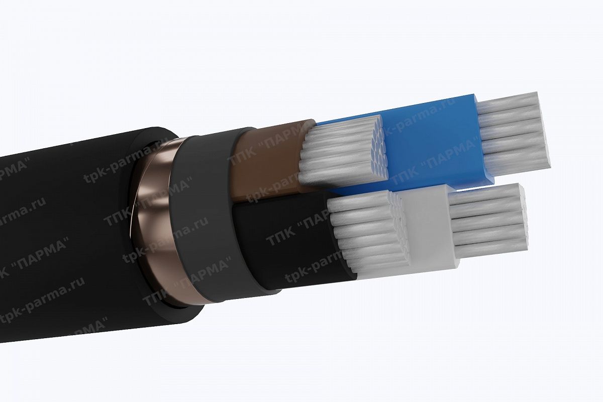 Фотография провода Кабель АВВГЭнг(A)-ХЛ 5х95 - 1кВ