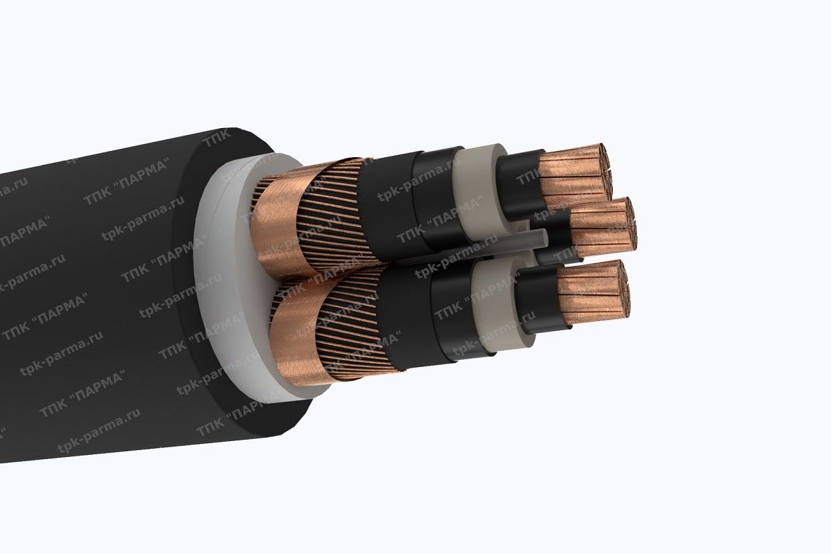 Фотография провода Кабель ПвВ 3х400/120 - 20кВ