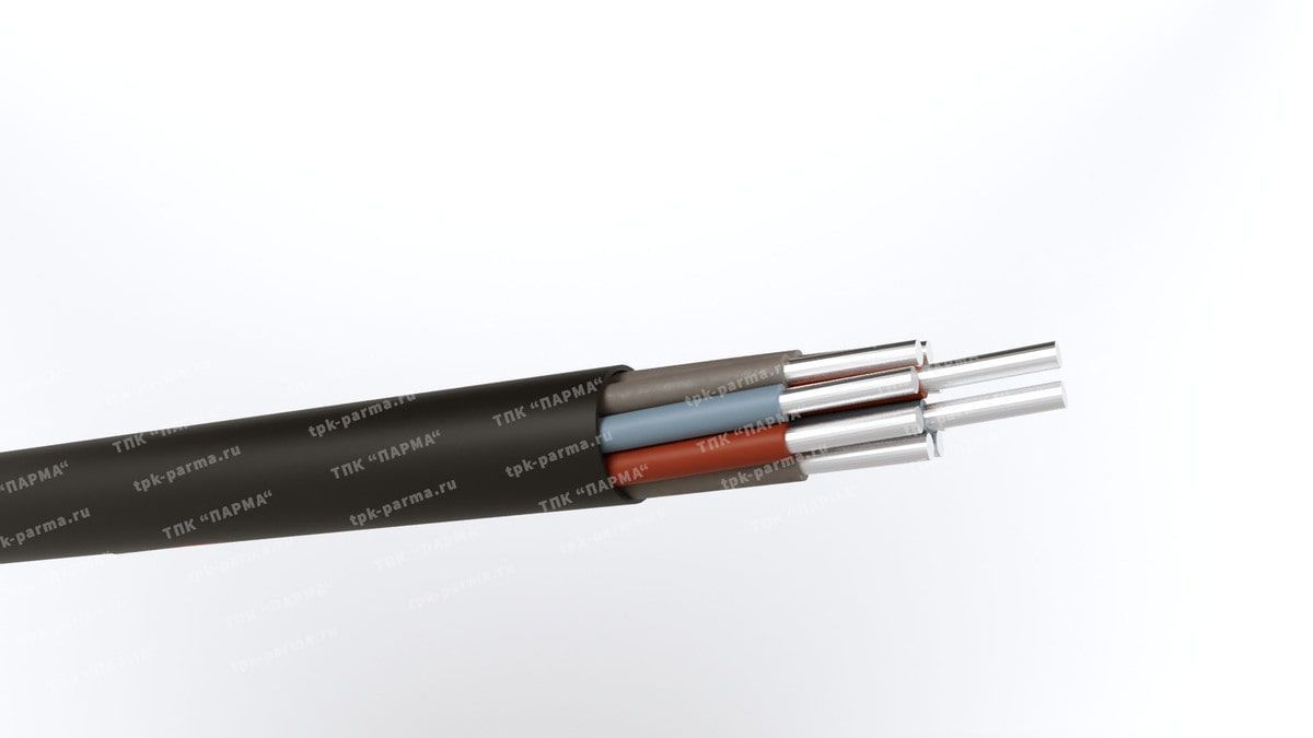 Фотография провода Кабель АКВВГнг-ХЛ 10х2,5