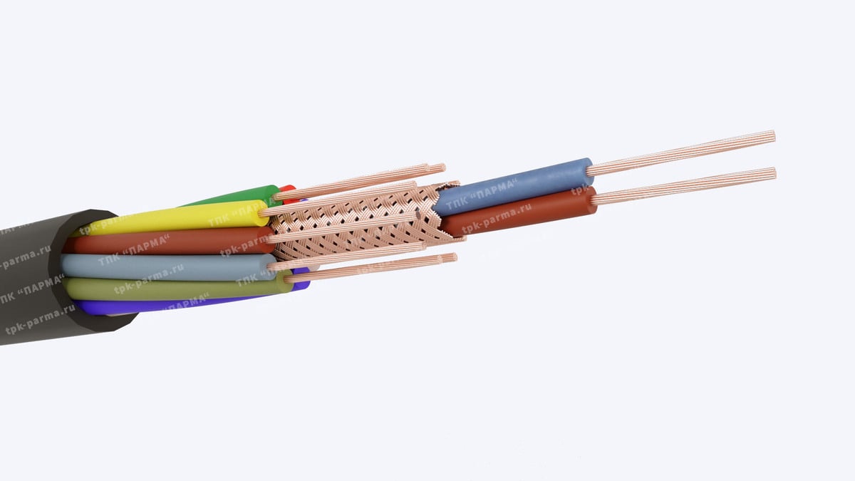 Фотография провода Кабель ШМВ 1х0,12+6х0,12