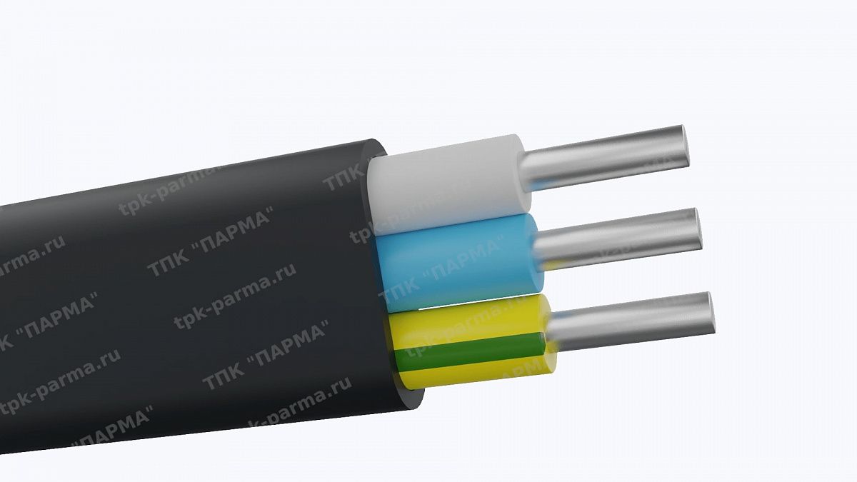 Фотография провода Кабель АВВГ-Пнг(A)-LS 3х4