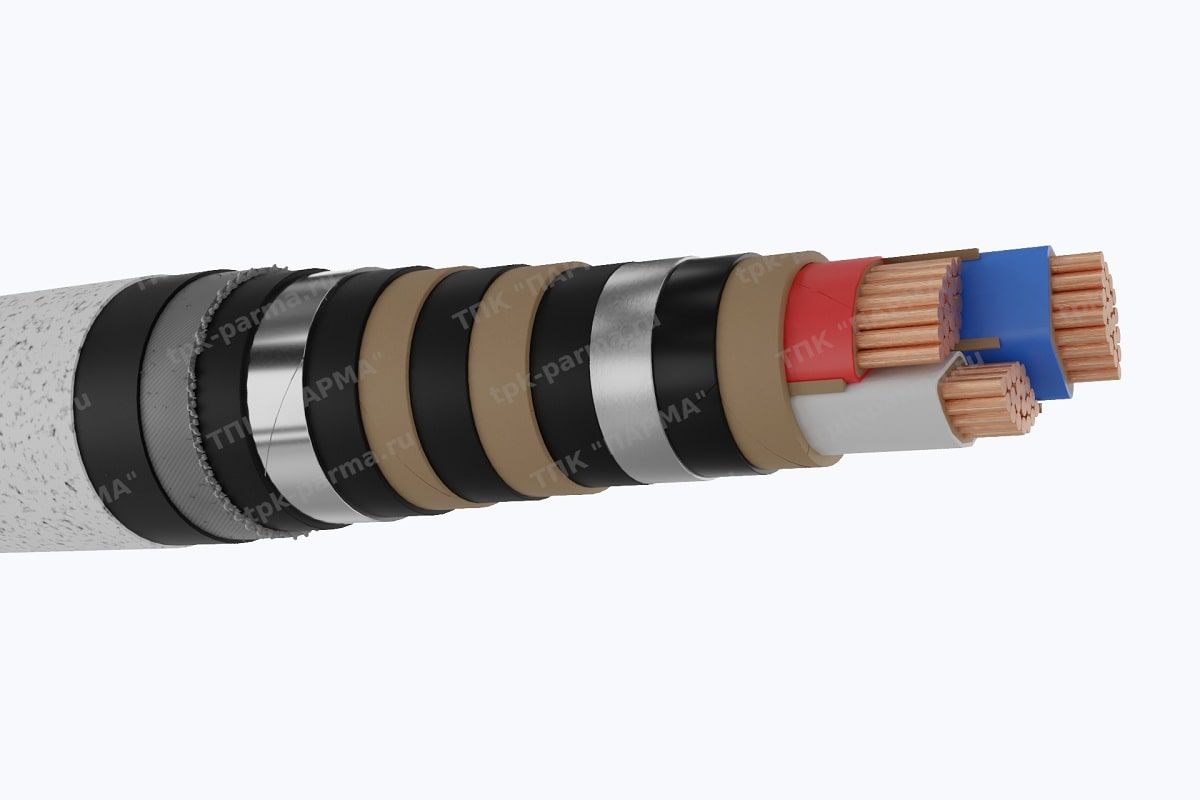 Фотография провода Кабель СБ 3х16+1х10 - 1кВ