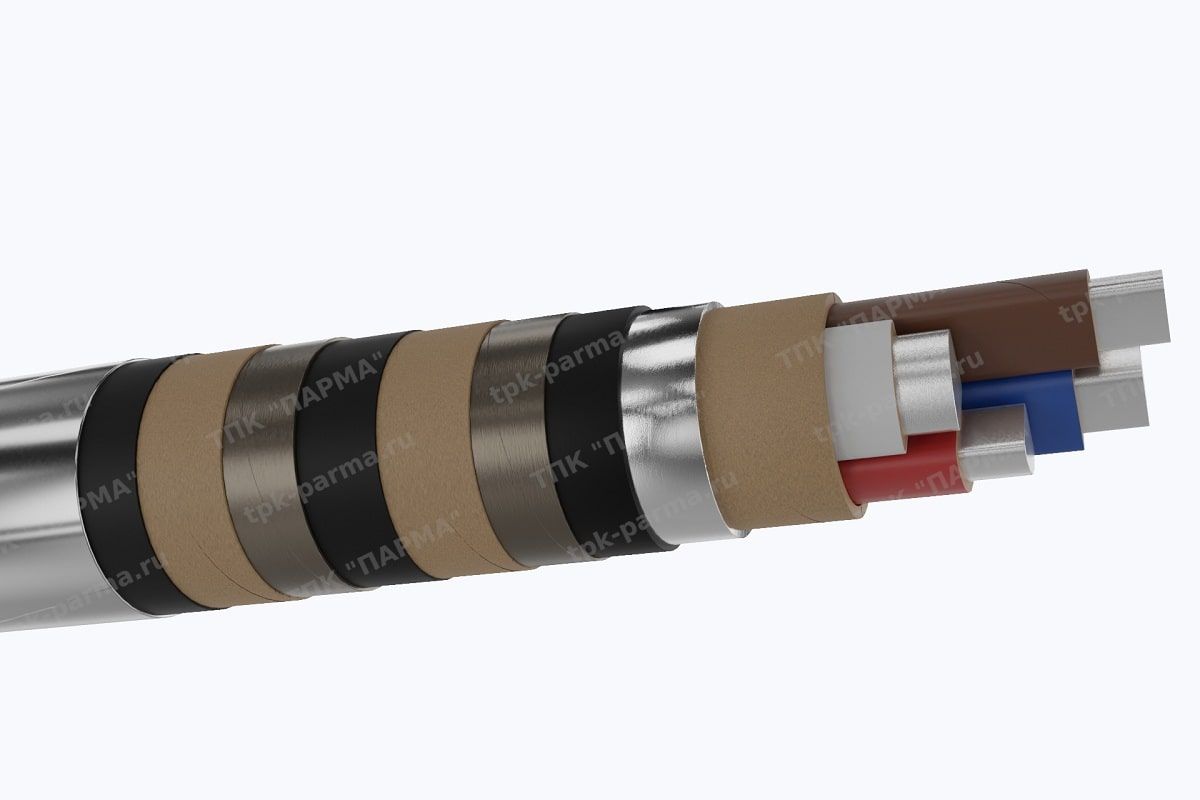 Фотография провода Кабель ЦАСБГ 4х240 - 1кВ