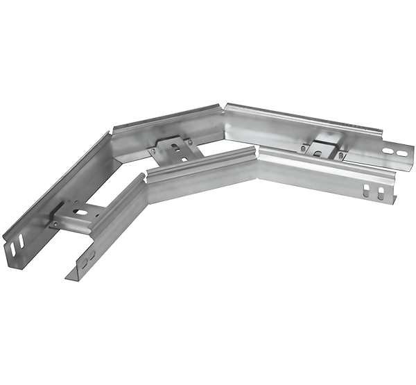 Угол горизонтальный лестничный 90' YGL90*600*80*2,0 HDZ
